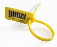 Confidential Sack Ties with Barcode/Numbers Pack of 25