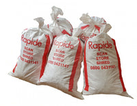 Collection Of Confidential Documents Stored In Sacks