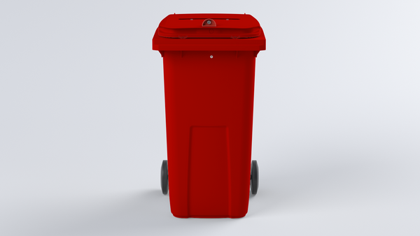 240 Ltr Secure 2 Wheel Bin Console